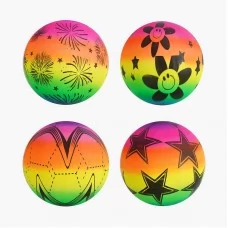 Детский резиновый мяч BabyToys F43250 разных цветов