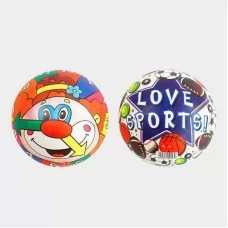 Дитячий гумовий м'яч BabyToys С 56674, 80 грамів