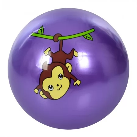 Детский мяч BabyToys MS 3584, 9 дюймов, рисунок животные