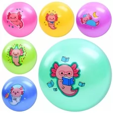 Детский мяч BabyToys MS 3736, 9 дюймов, с рисунком, ПВХ