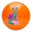Дитячий м'яч BabyToys MS 3770 з принтом тварин 9 дюймів Дитячий м'яч BabyToys MS 3770 з принтом тварин 9 дюймів
