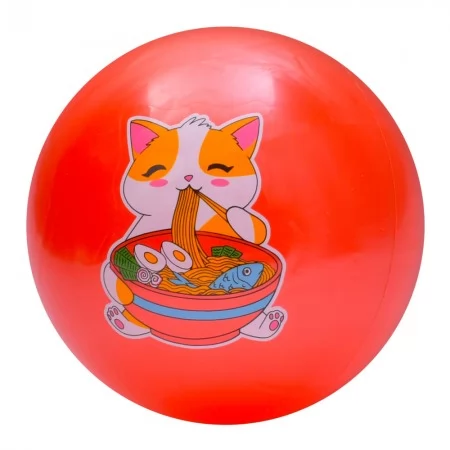 Дитячий м'яч BabyToys MS 3770 з принтом тварин 9 дюймів Дитячий м'яч BabyToys MS 3770 з принтом тварин 9 дюймів