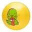 Детский мяч BabyToys MS 3771 с принтом 9 дюймов, ПВХ