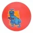 Дитячий м'яч BabyToys MS 3773, 9 дюймів, з принтом тварин