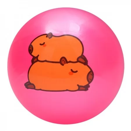 Детский мяч BabyToys MS 3775 с капибарой, 9 дюймов, ПВХ