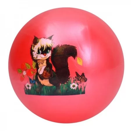 Детский мяч BabyToys MS 4318 с животными, 9 дюймов