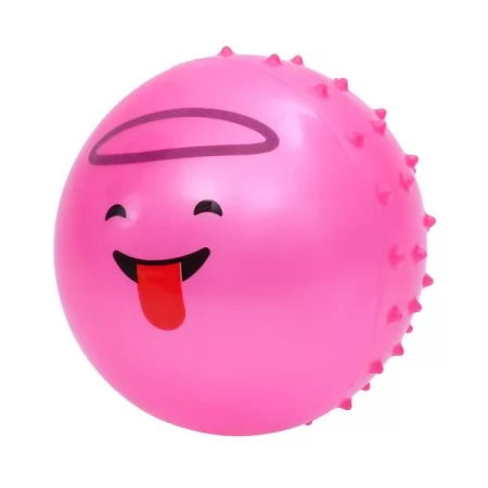 Дитячий масажний м'яч BabyToys MS 4929-12 зі смайлом 5 дюймів