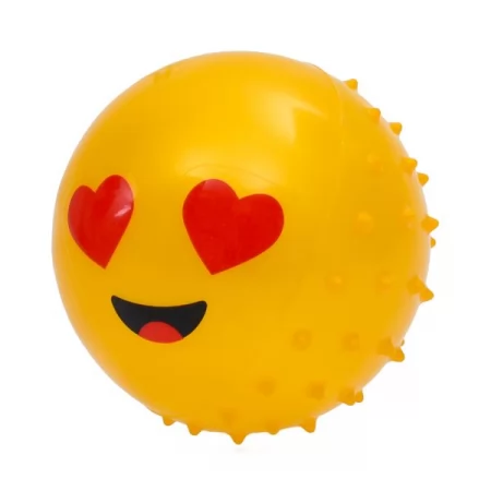 Дитячий масажний м'яч BabyToys MS 4929-12 зі смайлом 5 дюймів