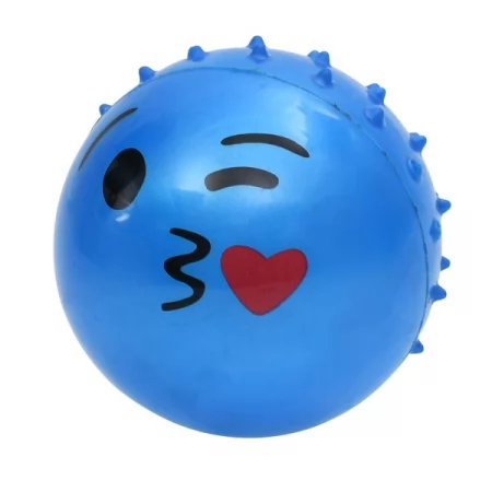 Дитячий масажний м'яч BabyToys MS 4929-12 зі смайлом 5 дюймів