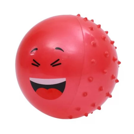 Дитячий масажний м'яч BabyToys MS 4929-12 зі смайлом 5 дюймів