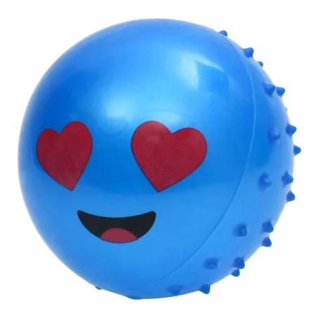 Детский массажный мяч BabyToys MS 4929-8 со смайлом, 3 дюйма, ПВХ