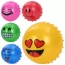 Детский массажный мяч BabyToys MS 4930-8 смайл 3 дюйма
