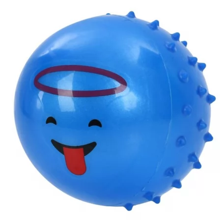Детский массажный мяч BabyToys MS 4930-8 смайл 3 дюйма