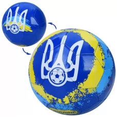 М'яч футбольний EN-3329 розмір 5, ПВХ, 1,8мм, 300г, Ukraine, у пакеті