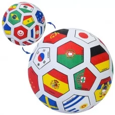 Футбольний м'яч розмір 5 гумовий зернистий BabyToys VA 0004-1