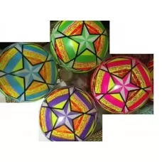 Детский резиновый мяч BabyToys C 77232 разноцветный