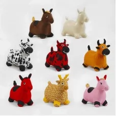 Резиновый прыгун BabyToys H 14204 животные 1300г
