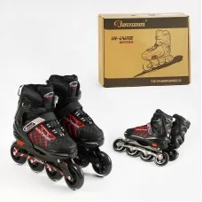 Роликові ковзани Best Roller 81511-XL червоні розмір 42-44