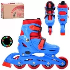Ролики розсувні BabyToys A 4151-S-BL сині 31-34