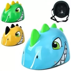 Спортивный шлем BabyToys MS 4888 динозавр для детей