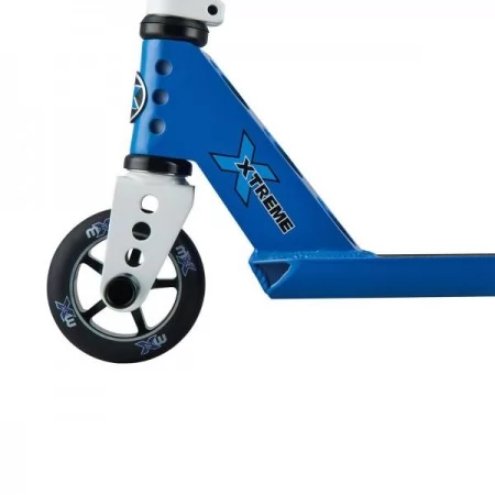 Двухколесный самокат Micro Trixx and Ramp алюминиевый синий SA0184 Двухколесный самокат Micro Trixx and Ramp алюминиевый синий SA0184