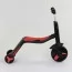 Самокат 3 в 1 Best Scooter JT 28288 червоний зі світлом і музикою
