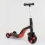 Самокат 3 в 1 Best Scooter JT 28288 червоний зі світлом і музикою