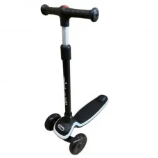 Детский самокат iTrike 5566A-black со светом и Bluetooth