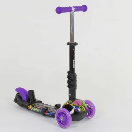 Дитячий самокат Best Scooter 5в1 з підсвіткою коліс