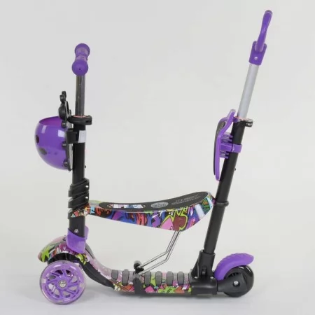 Дитячий самокат Best Scooter 5в1 з підсвіткою коліс