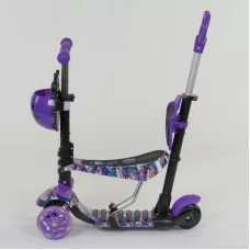 Дитячий самокат 5в1 Best Scooter з підсвіткою коліс