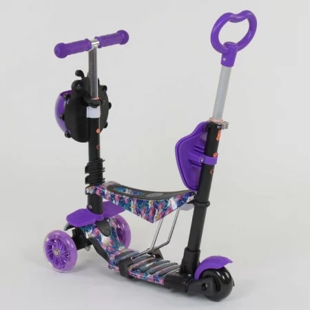 Дитячий самокат 5в1 Best Scooter з підсвіткою коліс