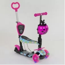 Дитячий самокат Best Scooter 26901 5в1 з підсвіткою