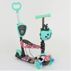 Самокат 5в1 Best Scooter 43702 з підсвіткою коліс