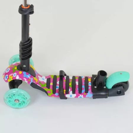 Самокат 5в1 Best Scooter 43702 з підсвіткою коліс
