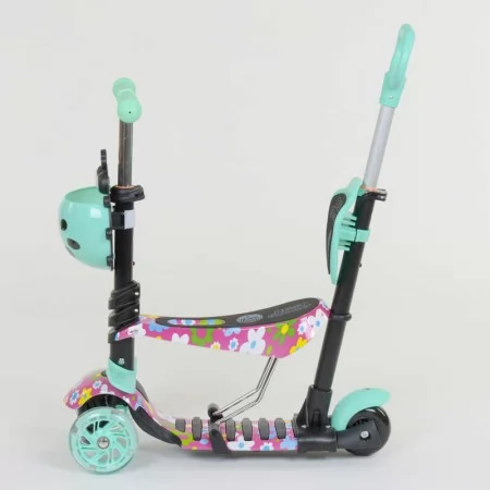 Самокат 5в1 Best Scooter 43702 з підсвіткою коліс