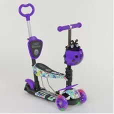 Дитячий самокат Best Scooter 68995 з підсвіткою коліс 5 в 1