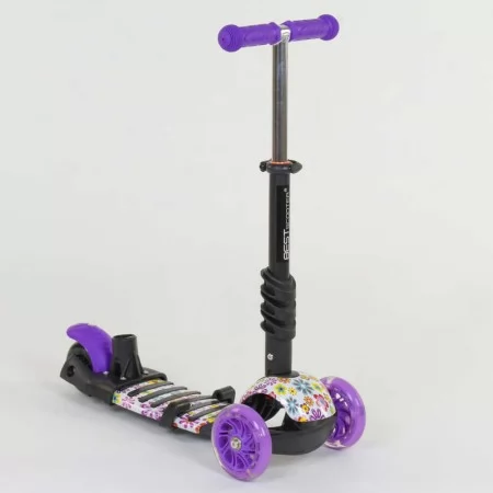 Самокат 5в1 Best Scooter 97240 з підсвіткою коліс