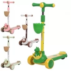Самокат детский JR3-182 Maxi-big, 3 колеса с музыкой и светом
