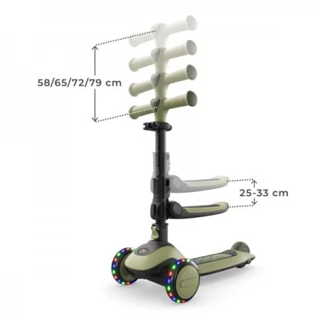 Самокат Kinderkraft Halley 2 Grassland Green KRHALL02GRE0000