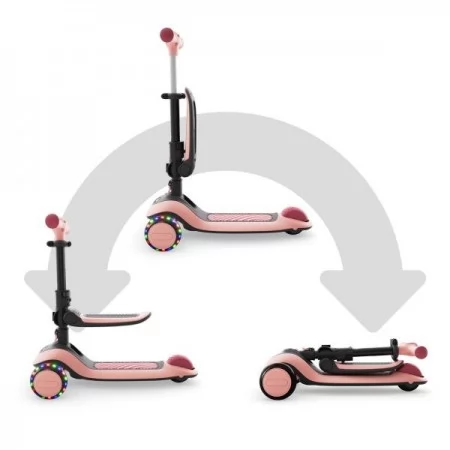 Самокат Kinderkraft Halley 2 Rose Pink KRHALL02PNK0000 Самокат Kinderkraft Halley 2 Rose Pink KRHALL02PNK0000