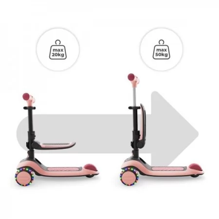 Самокат Kinderkraft Halley 2 Rose Pink KRHALL02PNK0000 Самокат Kinderkraft Halley 2 Rose Pink KRHALL02PNK0000