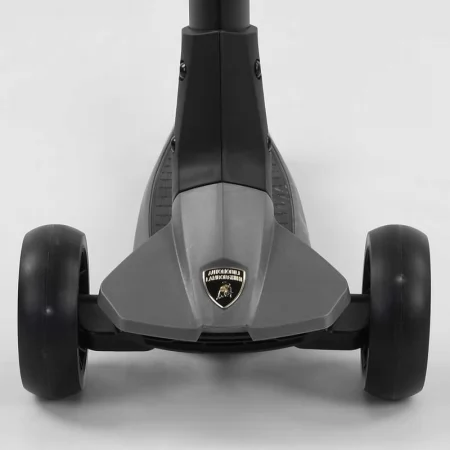 Самокат Lamborghini трехколесный LB - 40500 складной алюминиевый руль, колеса PU со светом, в коробке