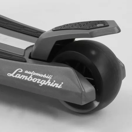 Самокат Lamborghini трехколесный LB - 40500 складной алюминиевый руль, колеса PU со светом, в коробке