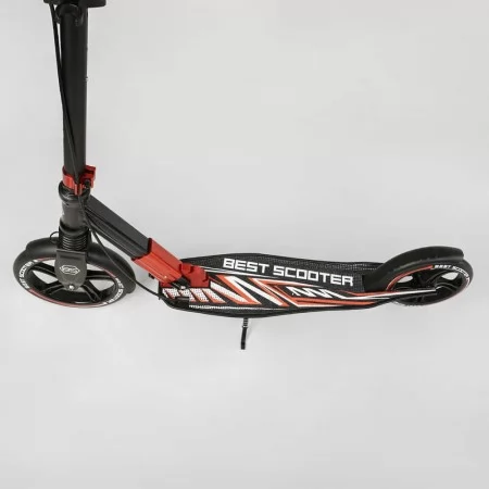 Самокат алюмінієвий Best Scooter 10304 з фарою та амортизатором