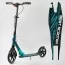 Самокат алюмінієвий Best Scooter 43685 з фарою та амортизатором