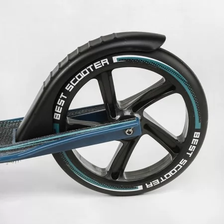Самокат алюмінієвий Best Scooter 43685 з фарою та амортизатором Самокат алюмінієвий Best Scooter 43685 з фарою та амортизатором