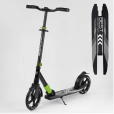 Самокат алюминиевый "Best Scooter" 72284 колеса PU, d переднего колеса - 230мм, d заднего колеса - 215мм, 1 амортизатор передний, в коробке Самокат алюминиевый "Best Scooter" 72284 колеса PU, d переднего колеса - 230мм, d заднего колеса - 215мм, 1 амортизатор передний, в коробке