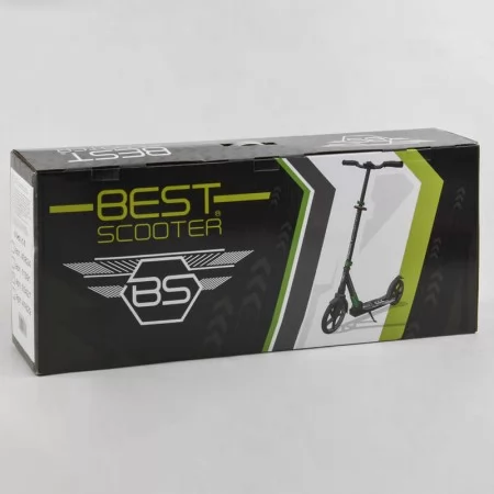 Самокат алюминиевый Best Scooter 93427 с амортизатором Самокат алюминиевый Best Scooter 93427 с амортизатором