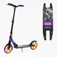 Самокат для взрослых Best Scooter SH-10042 Shark с ручным тормозом